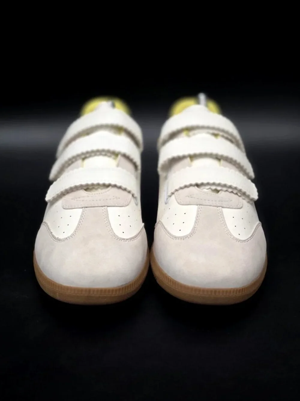 Project Cloud Ysabelle Ivory Yellow Memory Foam Comfort Sneakers Women's Size 10